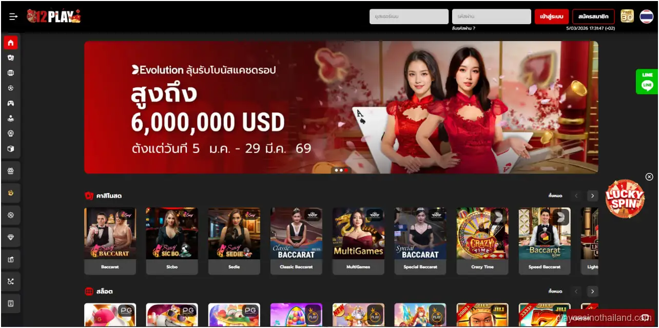 12Play casino Review