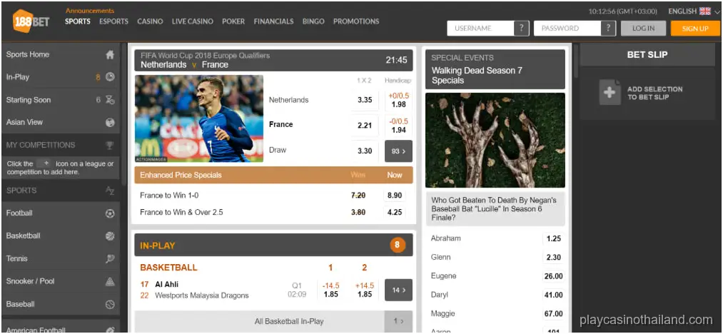 188BET casino Review