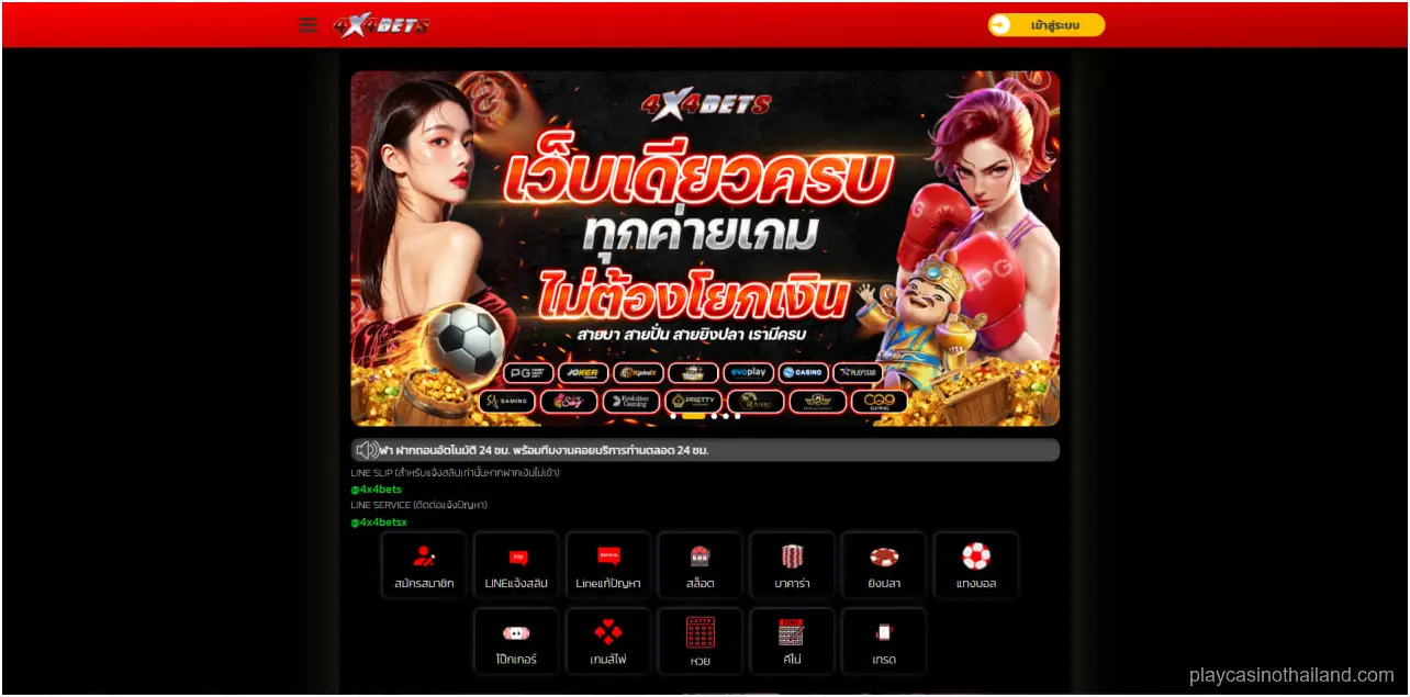 4x4Bet casino Review